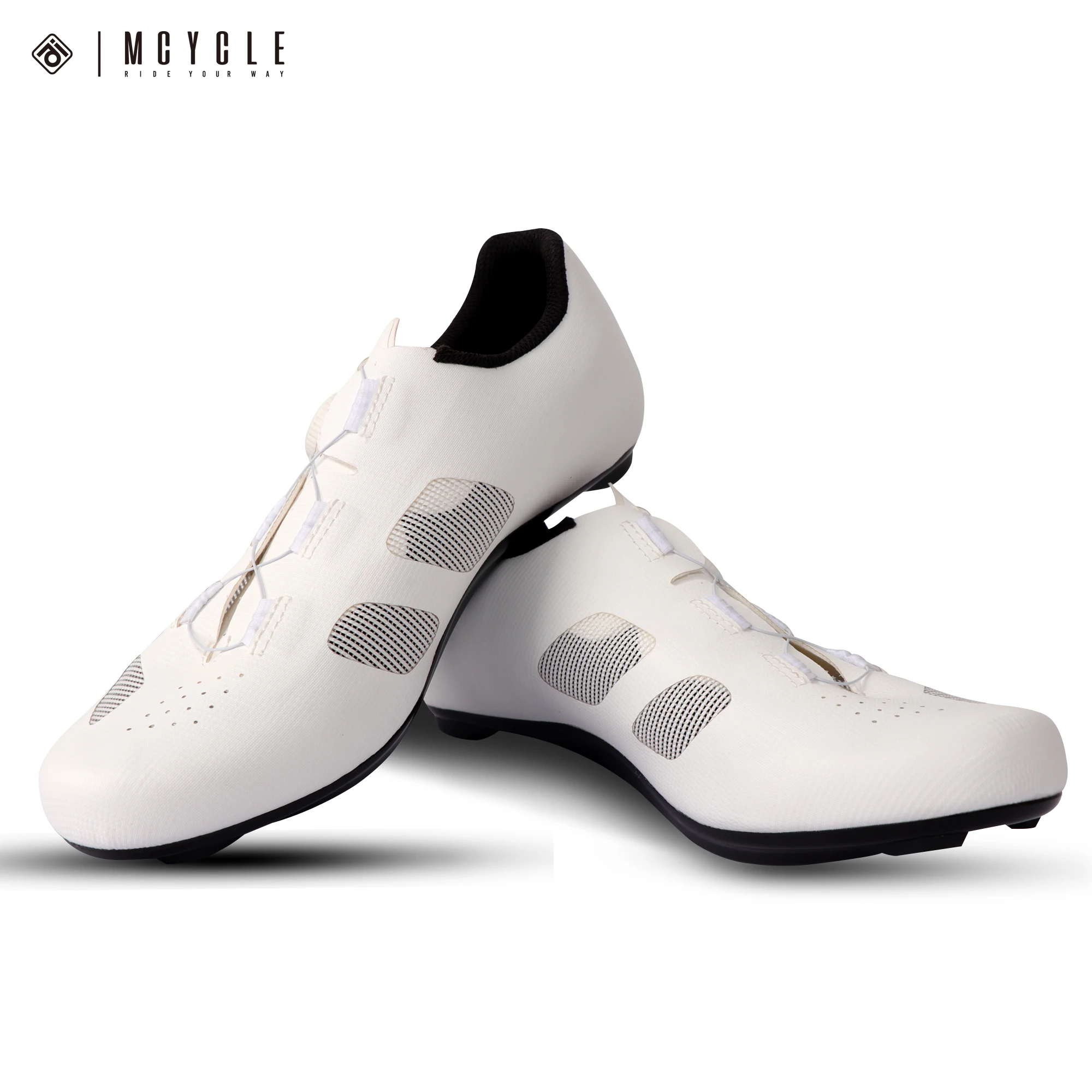 Mcycle Sport Cycling Shoes Men Professional Riding Shoes Athletic Biking Reflective Road Bike Lock