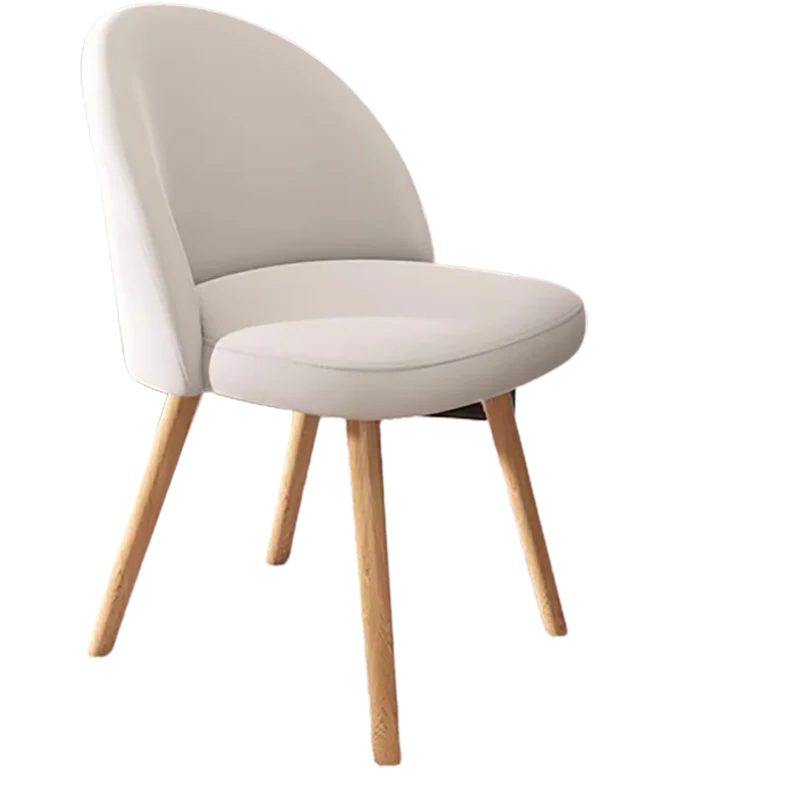 Kitchen European Dining Chairs Wood Modern Nordic Home Beautiful Dining Chairs Linen Luxury Sillas Comedor Garden Furniture Sets