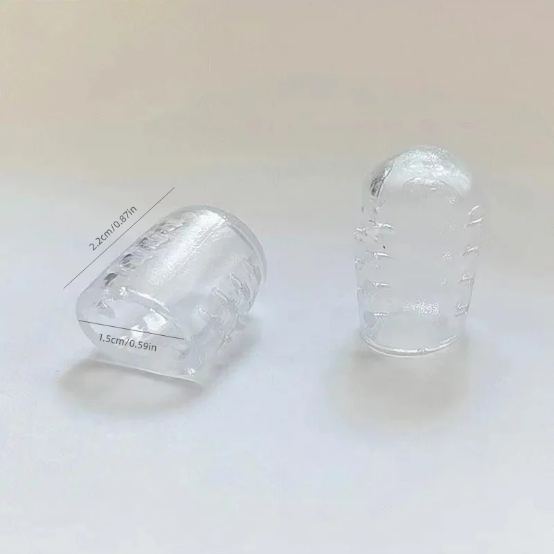 Silicone Toe Protector 20Pcs Breathable Gel Toe Cap Men and Women Tasteless Cover Small Anti Friction Tube