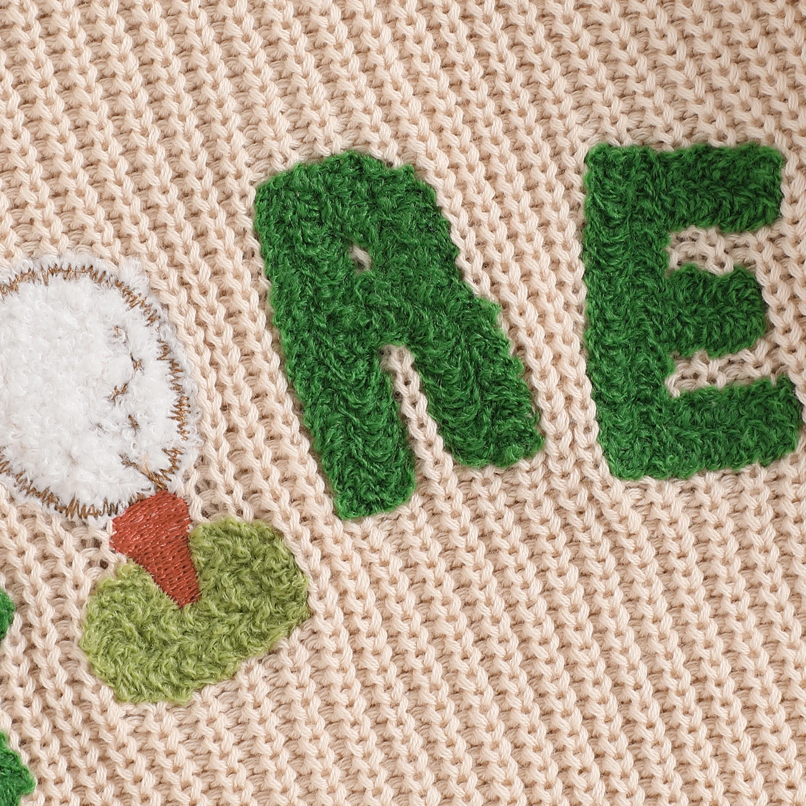Winter Fall New Baby Knitted Sweater for Girl Boy Fashion Golf Letter Embroidery Long Sleeve Crew Neck Toddler Knitwear Pullover
