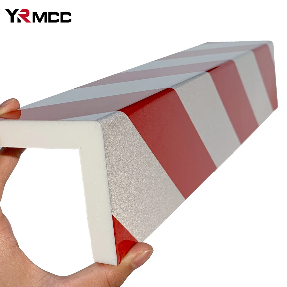Car Stickers 4PCS Garage Wall Protector Door Bumper Foam Car Stickers Parking Protector Exterior Anti-collision Adhesive Scratch Warning Sign