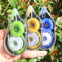 6 Pcs/Set Transparent Correction Tape Student Large Capacity 12m Length Cute Kawaii Office 3 Colors School Supplies Stationery 3