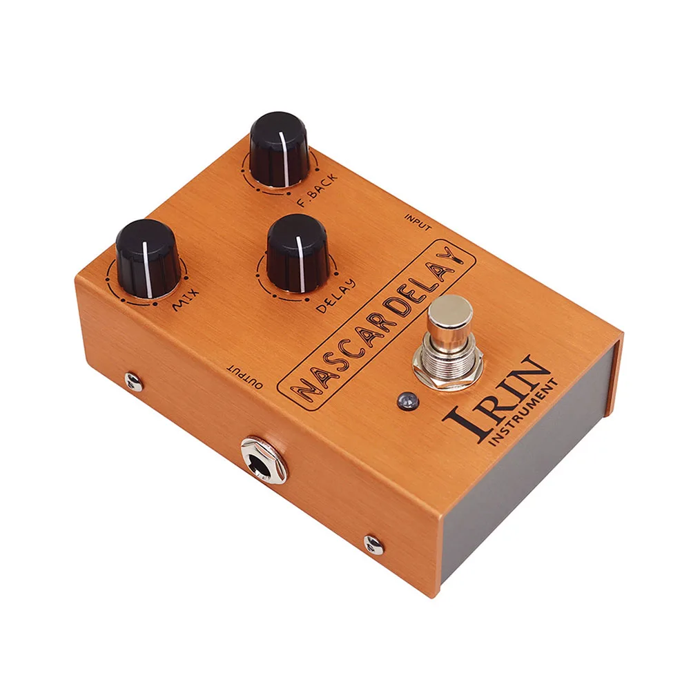 

IRIN Guitar Effect Pedal 3D Delay Pedal Distortion Sound Speaker Simulator Ampliers With User Manual Pads Guitar Accessories