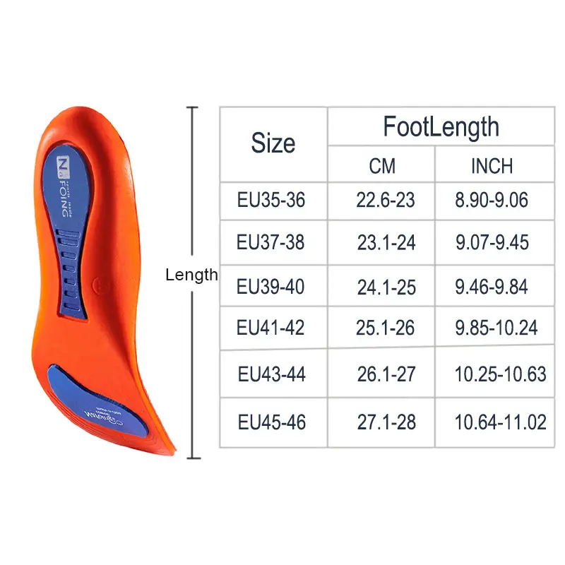 Orthotic Insole Arch Support Flatfoot Running Insoles for Shoes Sole Orthopedic Insoles For Feet Ease Pressure - Image 6