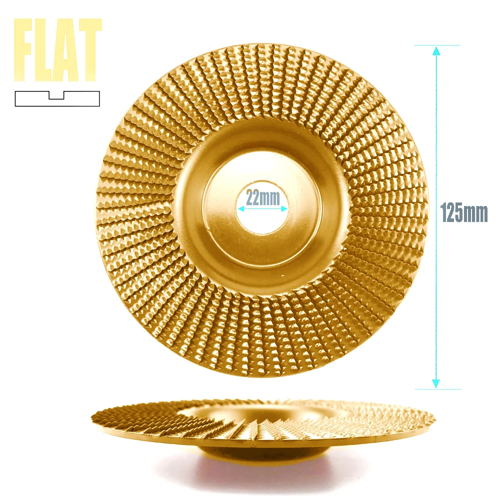 Premium Woodworking Polishing Wheel - 125mm Abrasive Disc