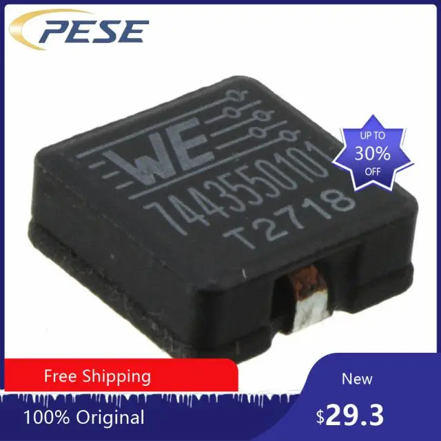 

10pcs 7443550101 Flat wire high current inductor replace