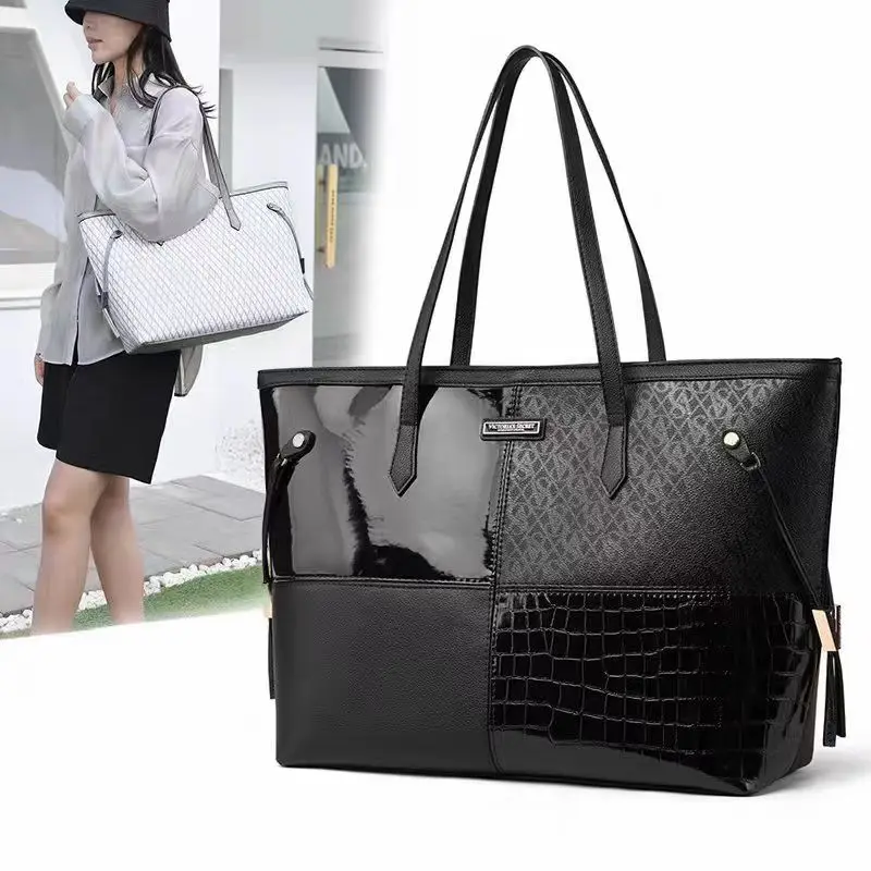 Commuter Large Capacity Handbag Niche Tote Bag High-grade Women's All-in-one Shoulder Underarm Bag - Image 2