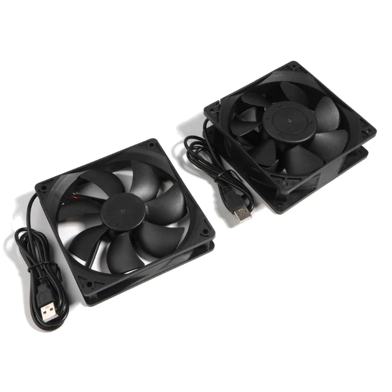 Ventiladores USB para ordenador, radiador de refrigeración de CPU