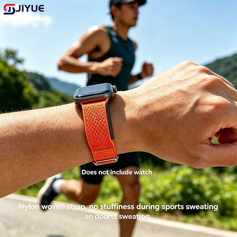 Adjustable Nylon Loop Sport Band - Premium Replacement Wrist Strap