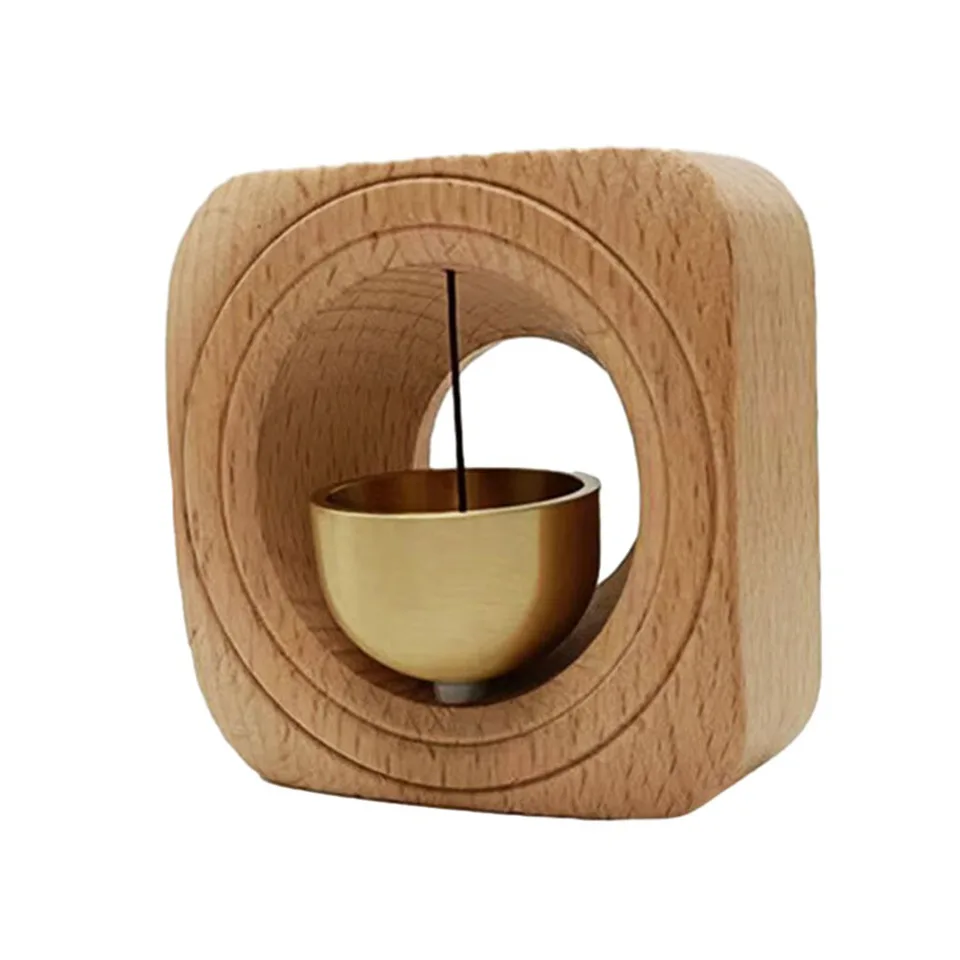 日本の木製ウィンドチャイム,玄関ドアベル,コーヒーショップ,家の開口