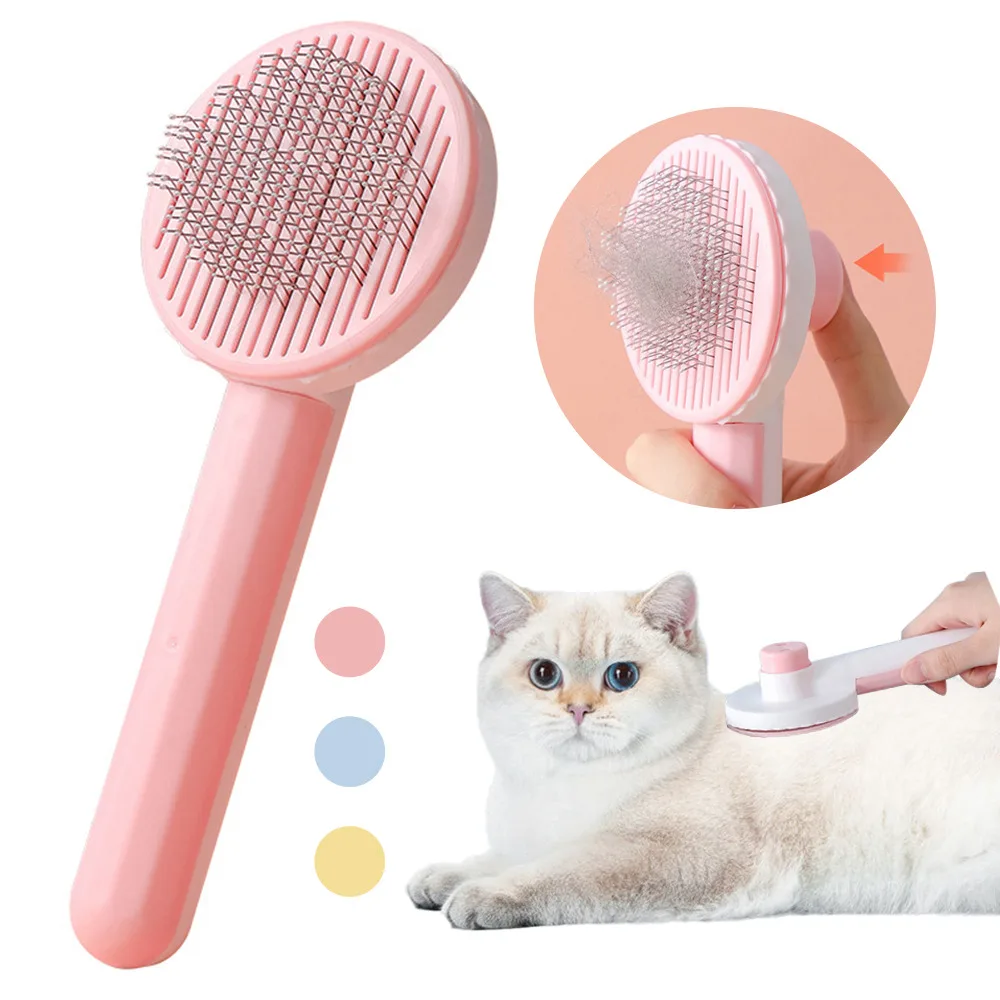 Cat Hair Comb Pet Dog Removes Hair Brush Hair Special Needle Comb Cat Grooming Cleaning Massager Open Knot Tool Pet Accessories 1