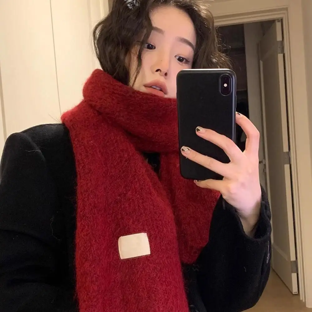 Рисунок 4 - Легкий шарф, яркий уютный зимний шарф