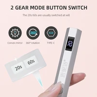 Nail Dryer Machine UV LED Nail Lamp Mini Flashlight Pen Portable Salon Rapid Drying USB Home Phototherapy Professional Tools 2