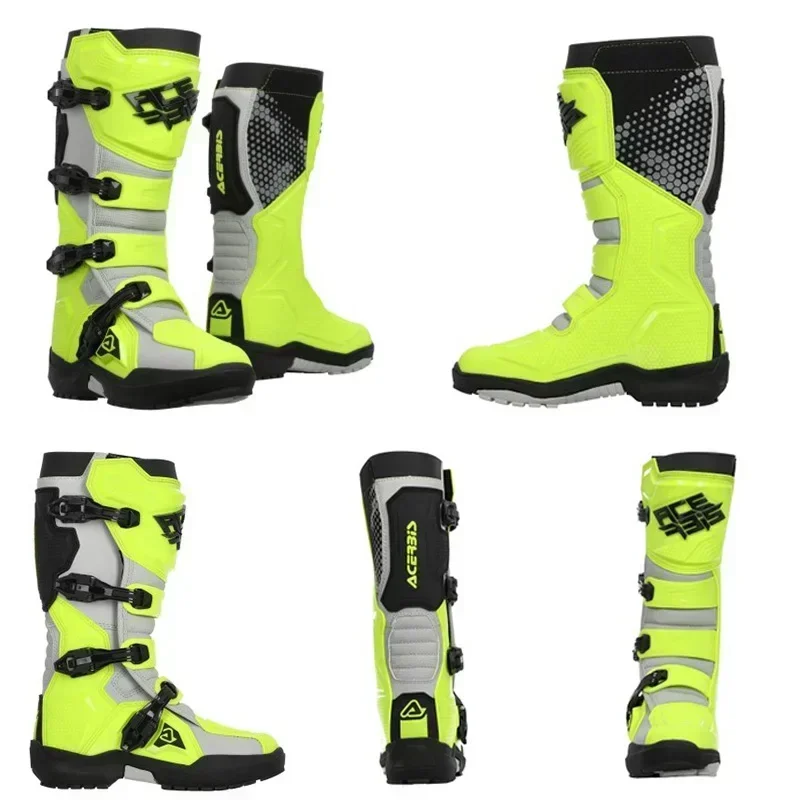 Motorcycle boots Motorcycle shoes Italian Acerbis Asibis Off-road Motorcycle Riding Protection Boots Protective Equipment