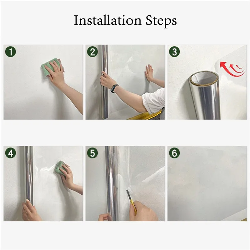 Wall sticker roll packaging