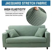 thick sofa protector Jacquard solid printed sofa covers for living room couch cover corner sofa slipcover L shape 1