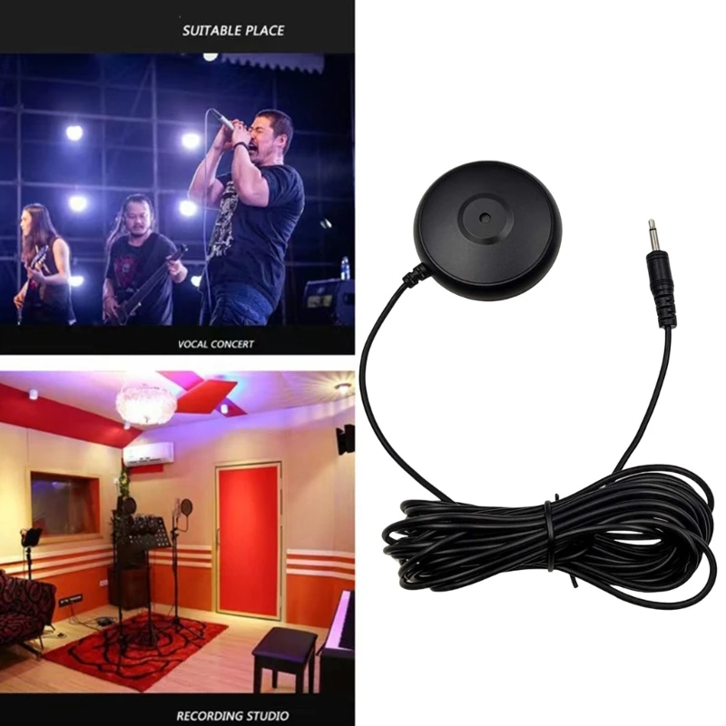 3.5mm Calibration Mic Measurement Microphone for Laptop and Desktop Computers