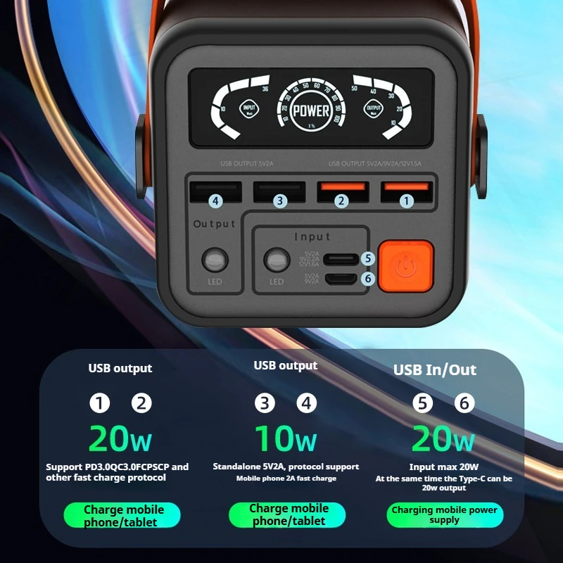 بورفيلد 60000mAh بنك طاقة PD 45W