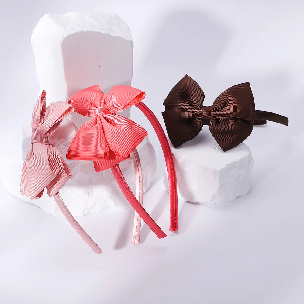 Colorful Big Bow Headband for Girls 1