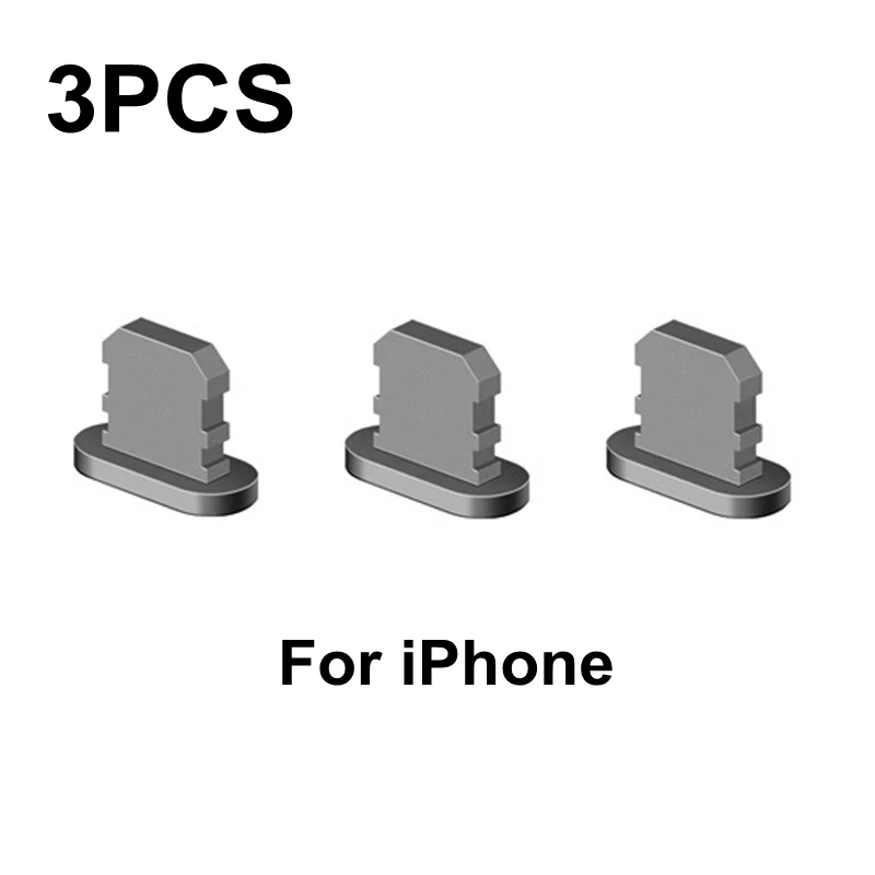 3 x For iPhone Plug