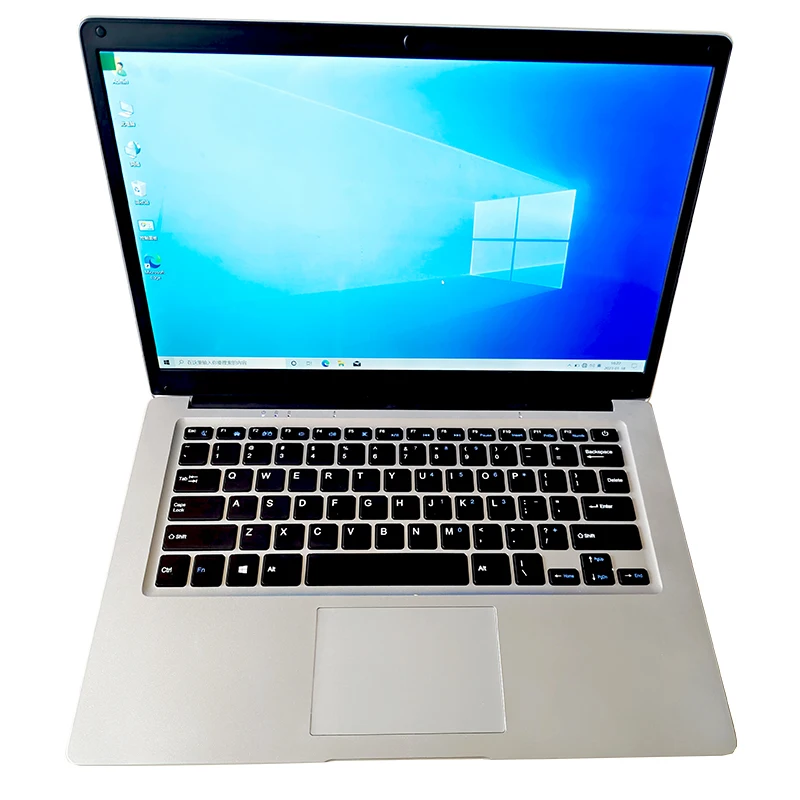 Hot selling 14 inch Quad Core School Laptop 4GB RAM 64GB /192GB/320GB SSD Windows 10 Notebook PC