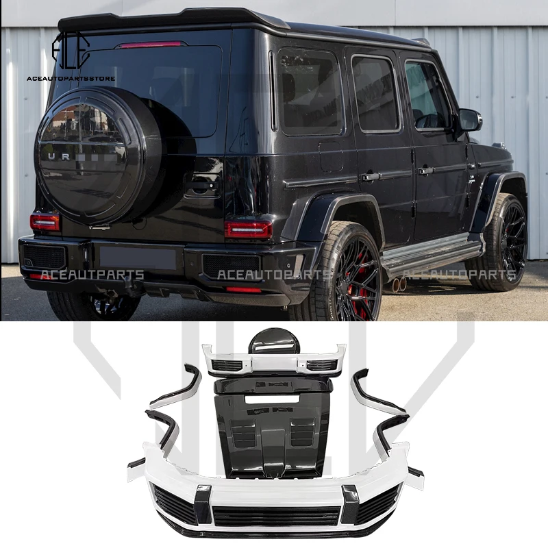 U-ban Style Carbon Fiber Car Body Kit For Mercedes Benz G-Class G-Wagon  W464 G63 AMG 2018-2021 - AliExpress