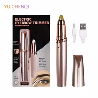 Electric Eyebrow Trimmer Eye Brow Shaper Pencil Face Hair Remover For Women Makeup Painless Automatic Eyebrow Shavers Depilator 1