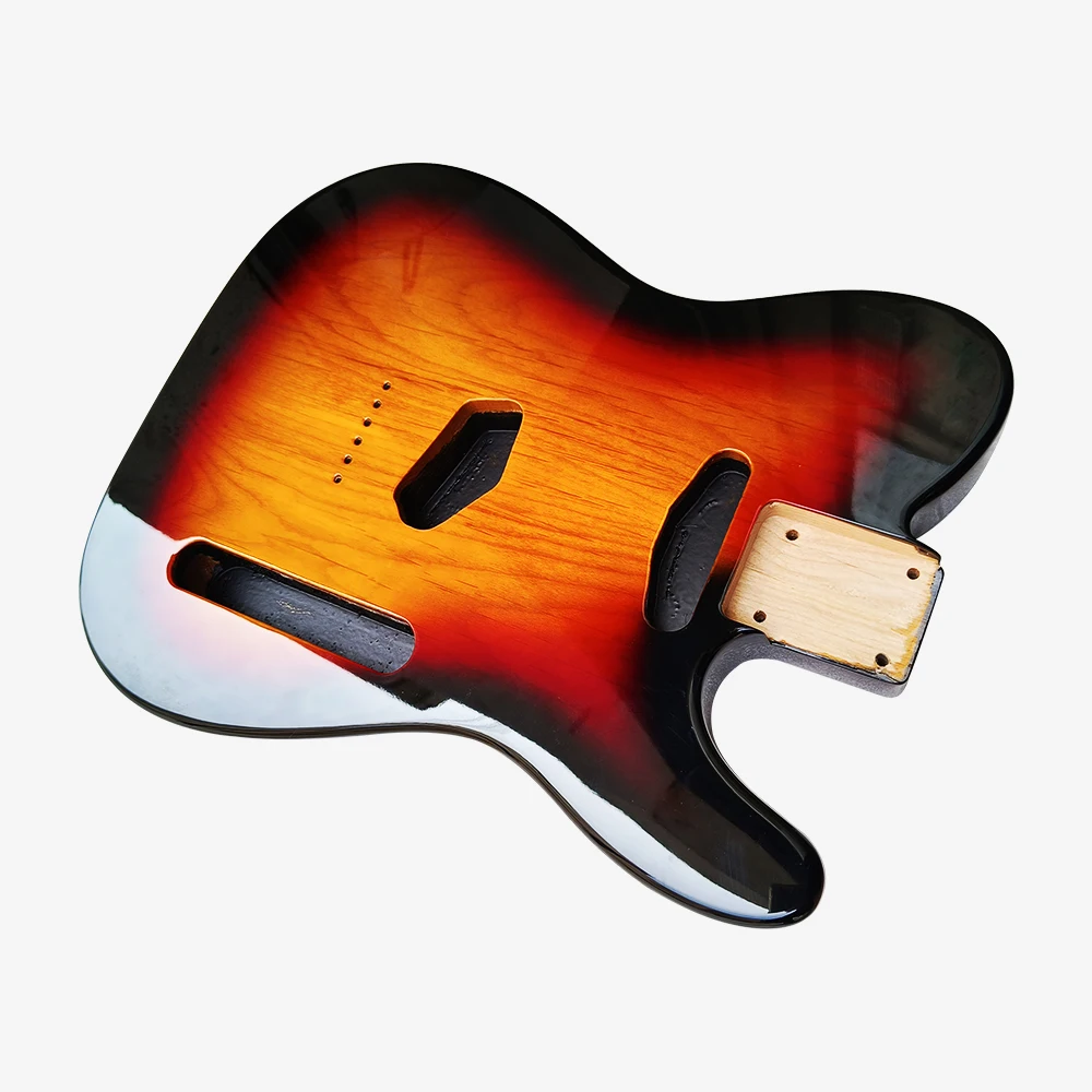 Alder TL Guitar Body Glossy Sunset Finish Telecaster Style Electric Guitar Replacement Building Kit DIY Part guitar body kit