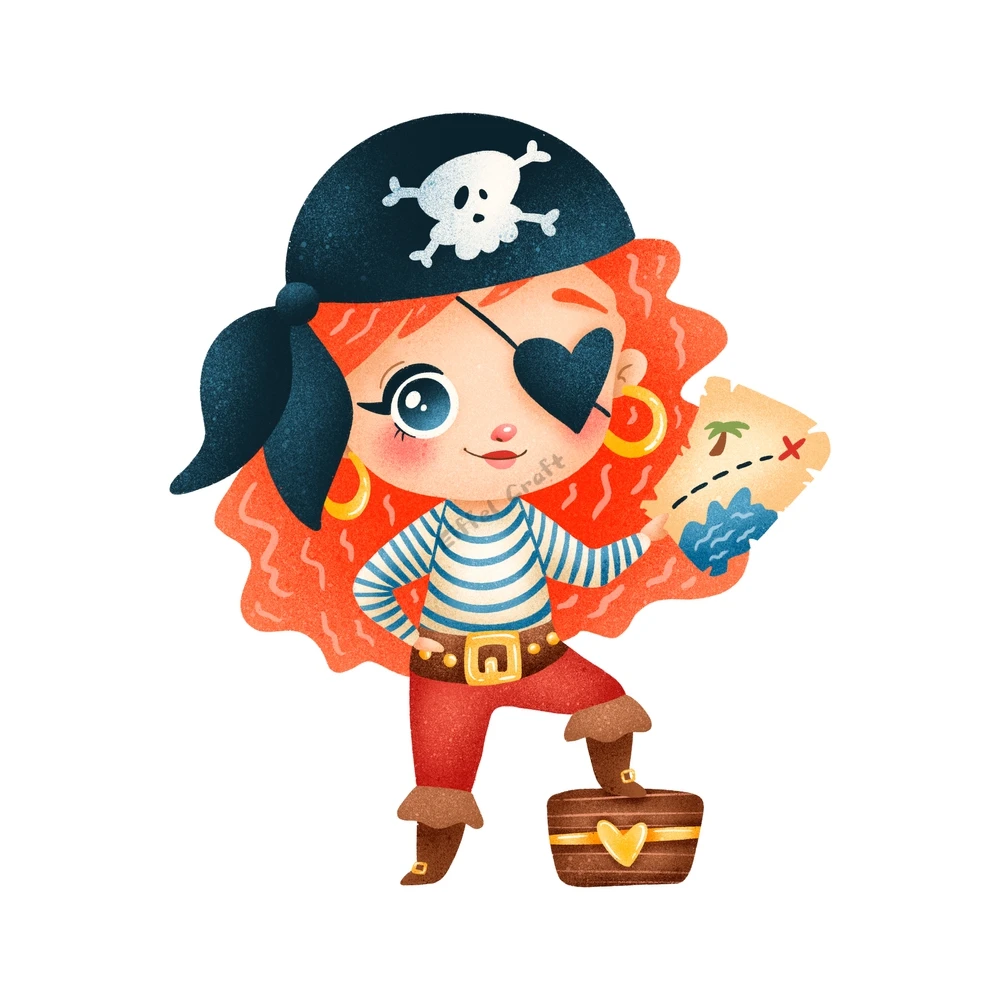 

Cute Girl Pirate Paper Cut Metal Craft Dies Card Making Stencils Diy Manual Scrapbooking New Embossing Dies 2022