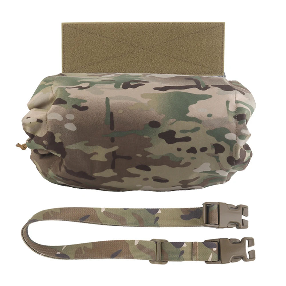 Poche tactique style Ferro masque à gaz - Rangement manchot gilet plaque pêche outdoor ceinture