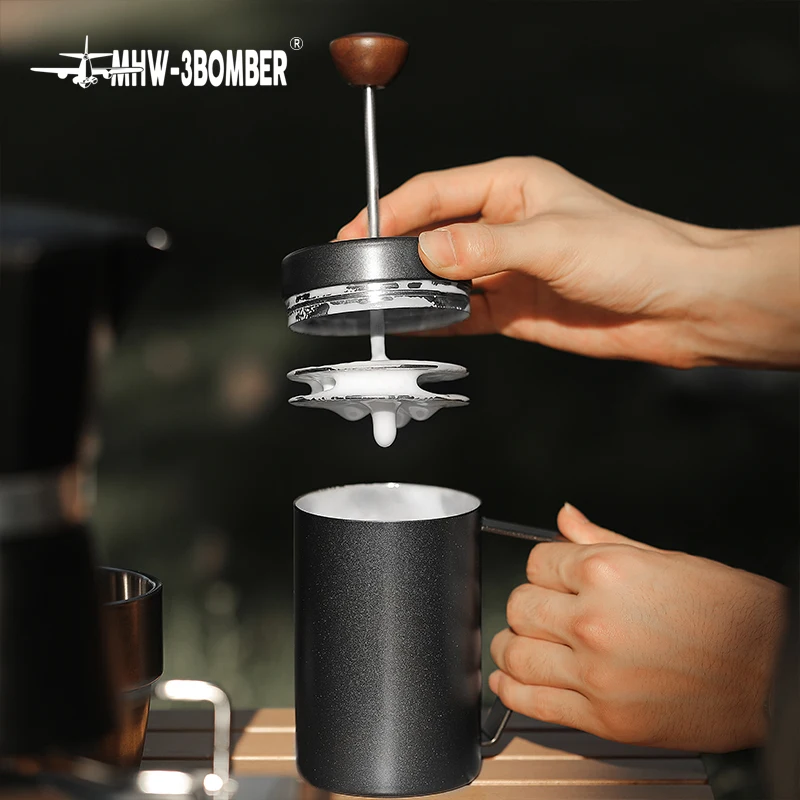 Plumeau À Café Expresso En Acier Inoxydable, 2 Pièces, Sucrier En Poudre  Avec Couvercle, Tamis À Cacao, Outils De Cuisine, Mhw-3bomber - AliExpress