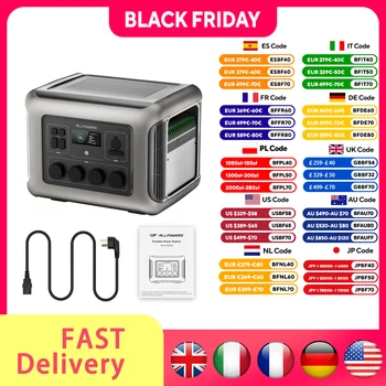 ALLPOWERS R2500 Portable Power Station 2016Wh Expandable to 20kWh LFP Battery 2500W Emergency Household / Outdoor Power Supply