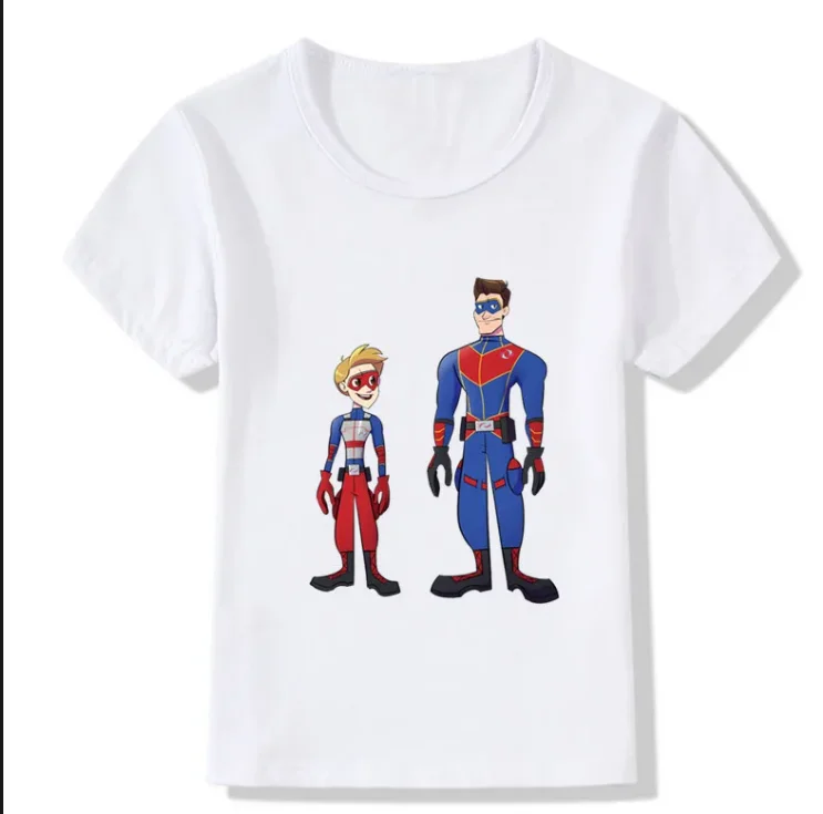 

Henry Danger Print T-shirts New Summer Kids T shirt Cartoon Baby Girls Boys Clothes Casual Streetwear Children Tops