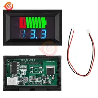 Car Lead acid Battery Charge Level Indicator 12V 24V 36V 48V 60V 72V Lithium Battery Capacity Meter Tester LED Display Voltmeter 2