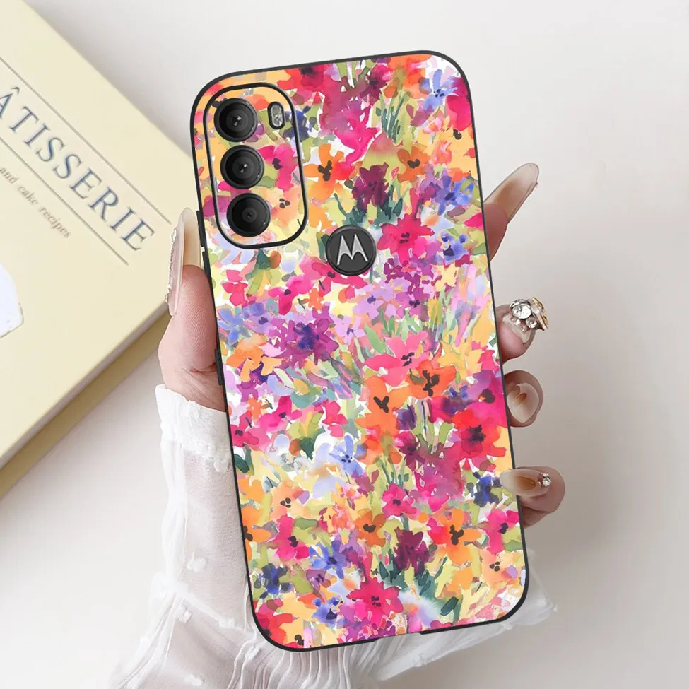 Luxury Cute Cartoon Cat Shockproof Silicone Phone Case - 6.4 Fashionable Back Cover