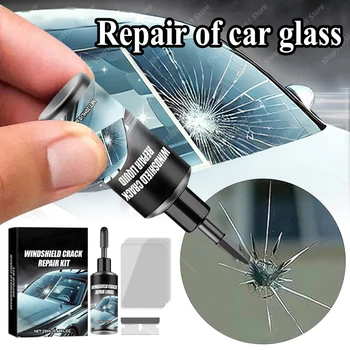 Riparazione rotta del parabrezza dell'auto Riparazione dei graffi del vetro dell'auto Riparazione rotta della finestra dell'auto Recupero delle crepe del parabrezza