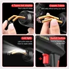 Upgraded 2 in 1 Plastic Welding Kit Hot Stapler Soldering Gun 6/4 Types Staples for Car Bumper Repair 200W Welder Machine Repair 3