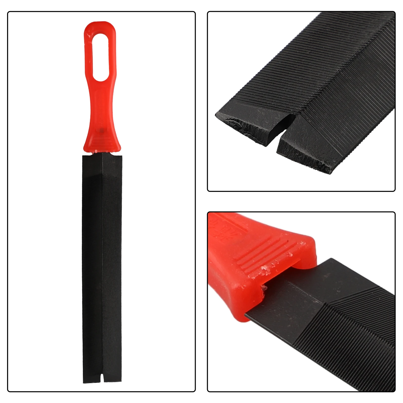 

Brand New Durable Grinding Rasp Tool Practical 150/200mm Saw Files 1pcs Assembly Steel+Rubber Carving Diamond-Shaped