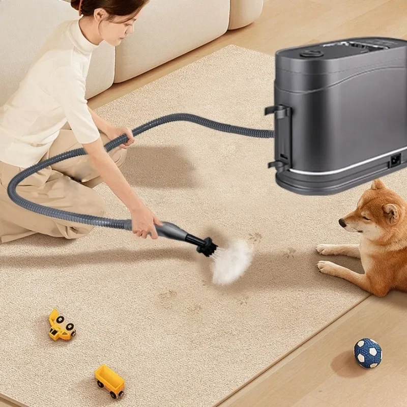 Deluxe Fabric Cleaning Machine, High-Temperature Steam Oil Remover, Carpet and Curtain Sanitizer, Sofa Cleaning Brush Head 5