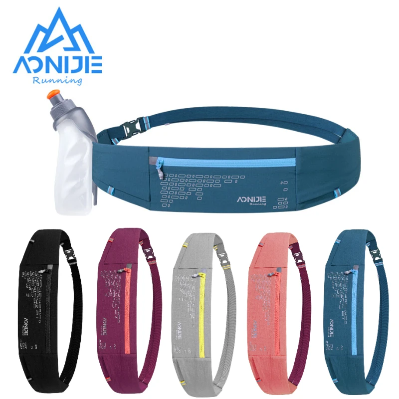 

Aonijie W8112 Outdoor Comfortable Running Waist Bag Belt Hydration Fanny Pack Sports Pockets For Jogging Fitness Gym Hiking