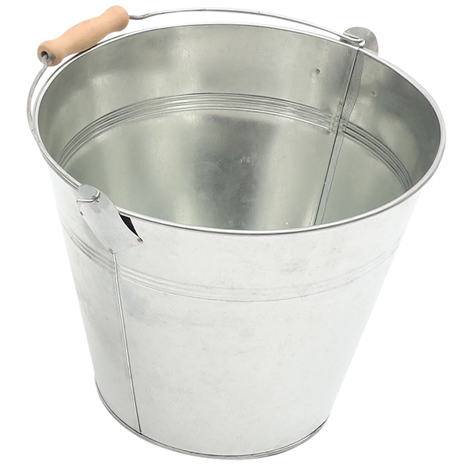 

Stainless Steel Trash Can Metal Fireplace Bucket Outdoor Playset Yard Incinerator
