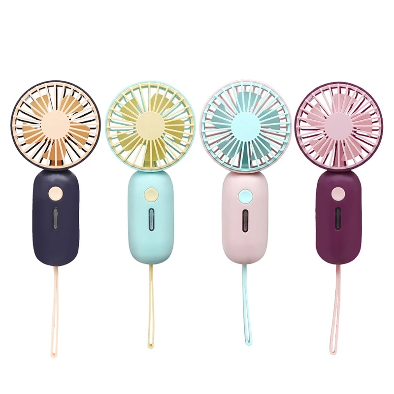 Handheld Mini Fan, Hand Fan, Portable USB Rechargeable Pocket Fan