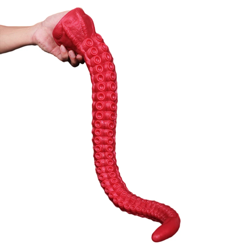 Octopus Tentacle Silicone Anal Dildo For Men And Women_voghion.com
