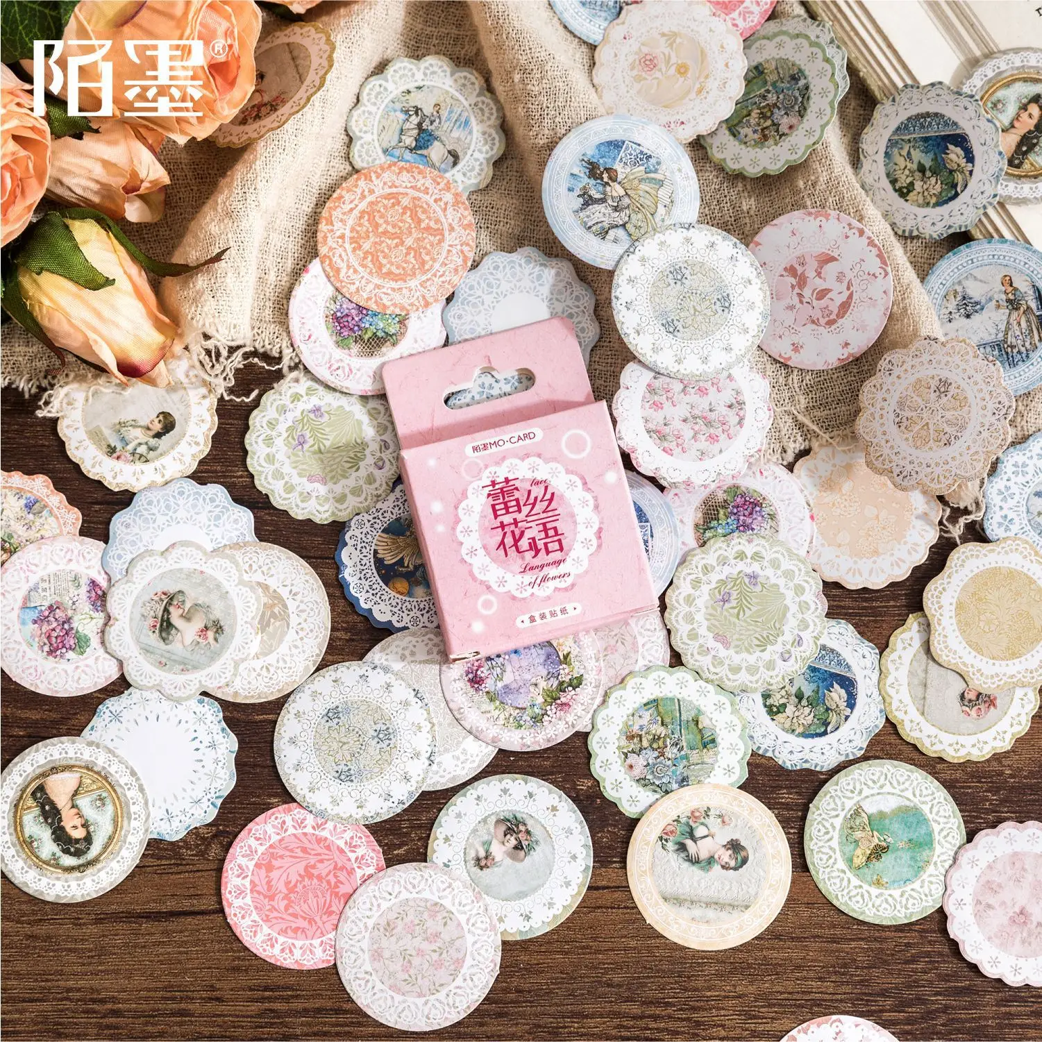 

20sets/1lot Kawaii Scrapbook Sticker Tailor Shop Scrapbooking Supplies diary Planner Decorative Craft Stationery Sticker