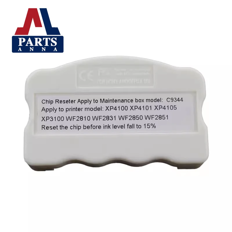 Epson L3560 L3550 L5590 XP-2100 2105 XP-3100 XP-3105 XP-4100 XP-4105 2810 C9344 Maintenance Box Tank Chip Resetter 1x