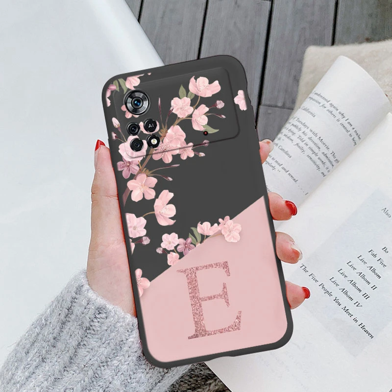 Acheter Fundas pour Xiaomi POCO M4 Pro 4G 5G coque de téléphone en verre  trempé joli coeur d'amour pour Poco X4 Pro X3 GT 5G X4 X3 NFC main lanière  dragonne couverture