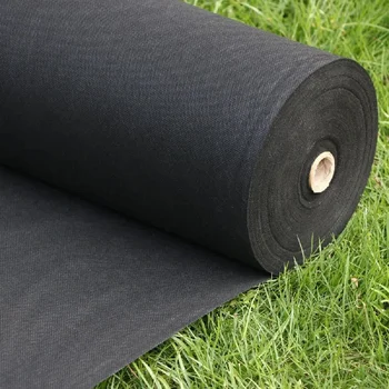 Durable Landscape Fabric Weed Barrier for Gardens and Driveways