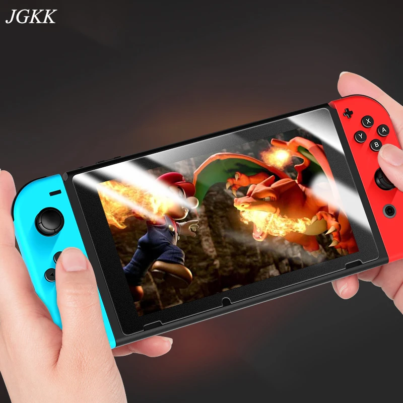 Matte Anti-Blue Frosted Tempered Glass Screen Protector for Handheld Gaming Console