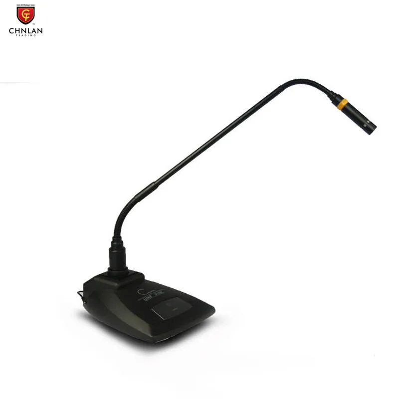 

Professional 4 channel table Mic wireless conference system U499