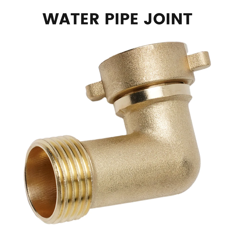 

Joint 90 Degree Angle Water Pipe RV Water Intake Hose Fittings Accessories Connector Durable High Quality Trailer 1Pcs